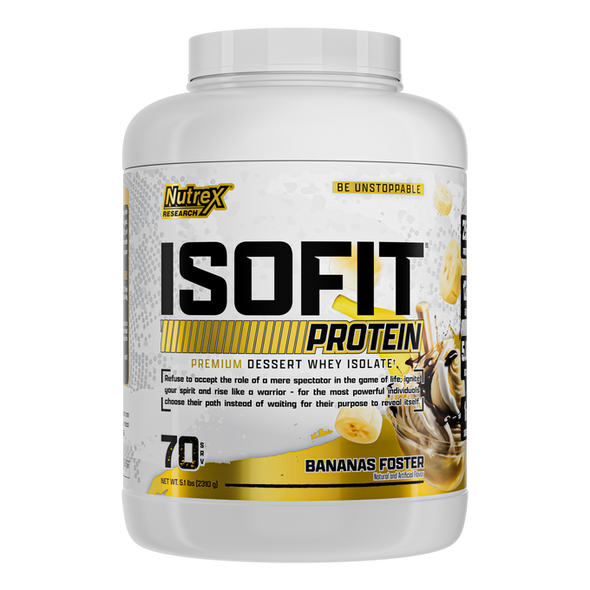Nutrex Research Isofit 5 Libras Banana Foster 342