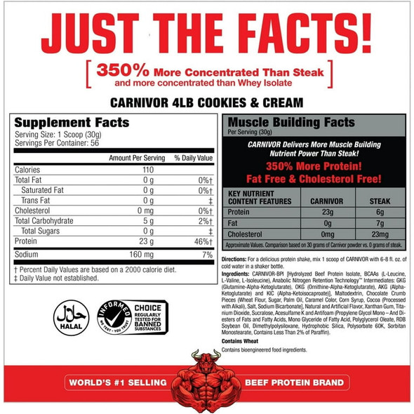 Mmd Carnivor 3 7 Libras Cookies Cream