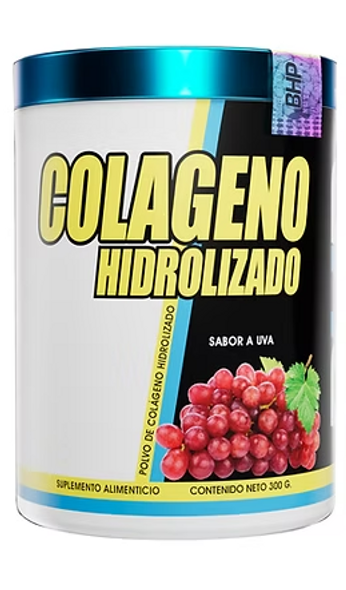 Bhp Colageno Hidrolizado Ultra 30 Porciones Uva