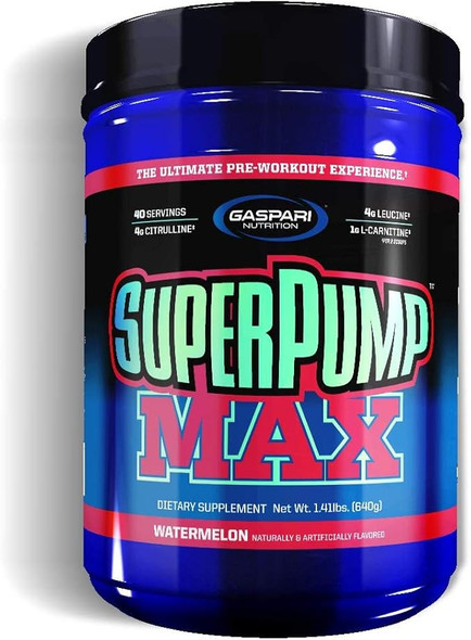 Gaspari Nutrition Super Pump Max 40 Porciones Watermelon