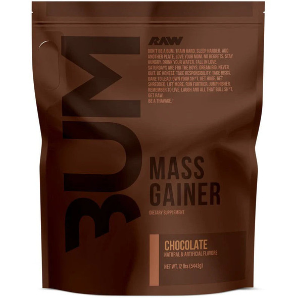 Raw Cbum Ganador de Masa 12 Libras Chocolate