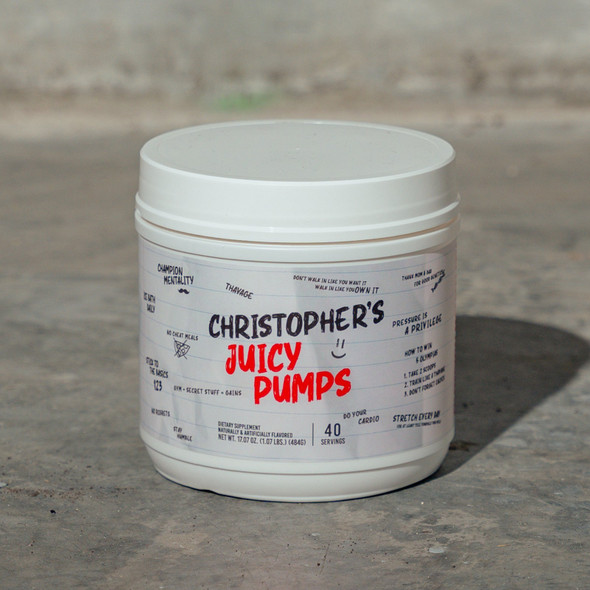 Raw Pump 40 Porciones Christopher Juicy Pumps