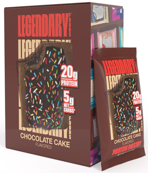Legendary Tasty Pastry 10 Paquete Chocolate Cake