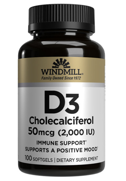 Whp Vitamin D3 2000 Iu Masticable 60 Tabletas Sunshine