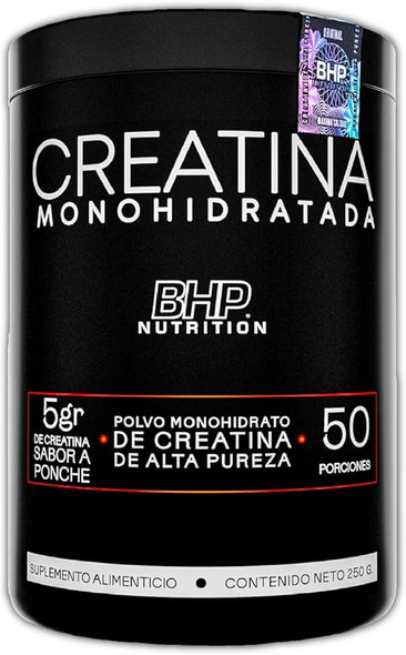 Bhp Creatina Monohidratada 250 Grs Ponche