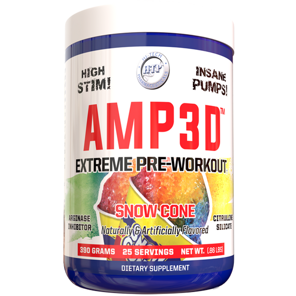 High Tech Pharma Amp3D 25 Porciones Snow Cone