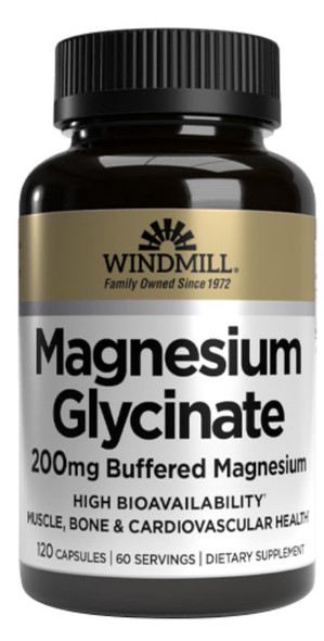Whp Magnesium Glycinate 200Mg120 Cápsulas