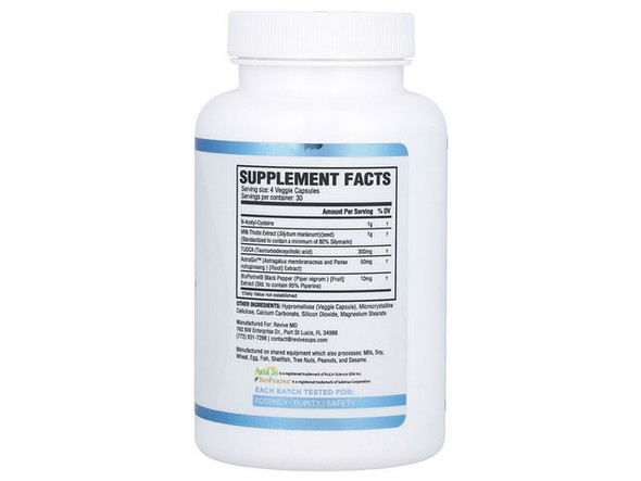 Rev Liver Healthy 120 Cápsulas