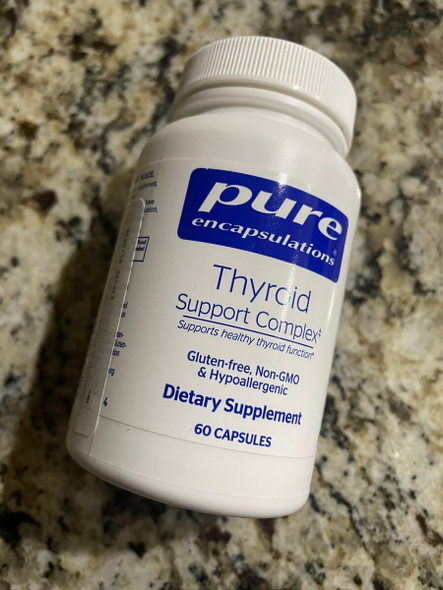 Pure Thyroid Support 60 Cápsulas