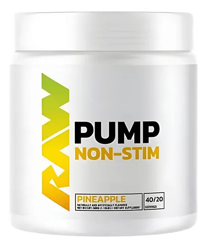 Raw Pump 40 Porciones Non Estimulante Pineapple