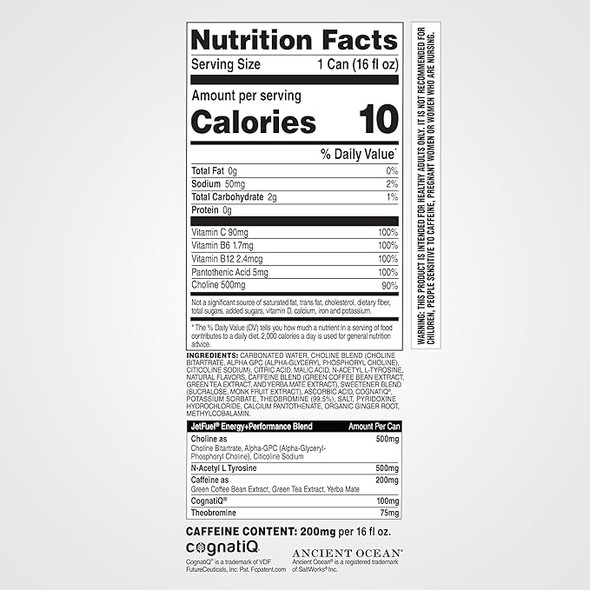 Gat Sport Jetfuel Energy Drink 12 Paquete 16 Onzas Peach Mango