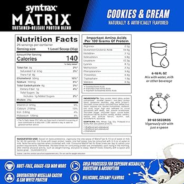 Syn Matrix 5 0 5 Libras Cookies Cream