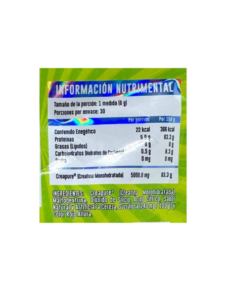 Comics Creatina Wtf Cereza 180Grs