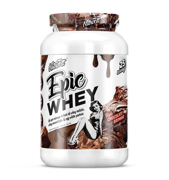 Nutrifitt Whey Protein 2 Libras Triple Chocolate Brownie
