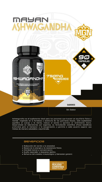 Mgn Ashwaganda 90 Cápsulas