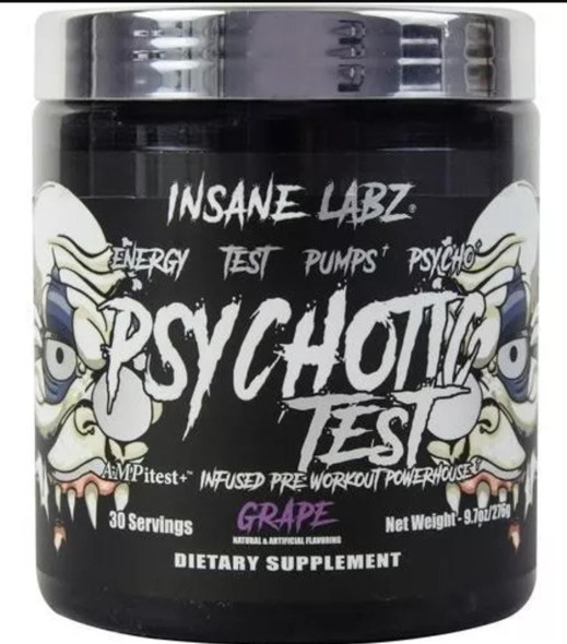 Insane Labz Psychotic Test 30 Porciones Grape