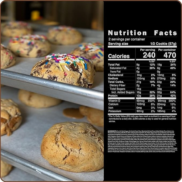 Raw My Cookie Dealer 113 g 12 Paquete Coffee Cake