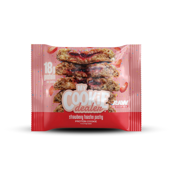 Raw My Cookie Dealer 63 Grs 12 Paquete Strawberry Toaster Pastry