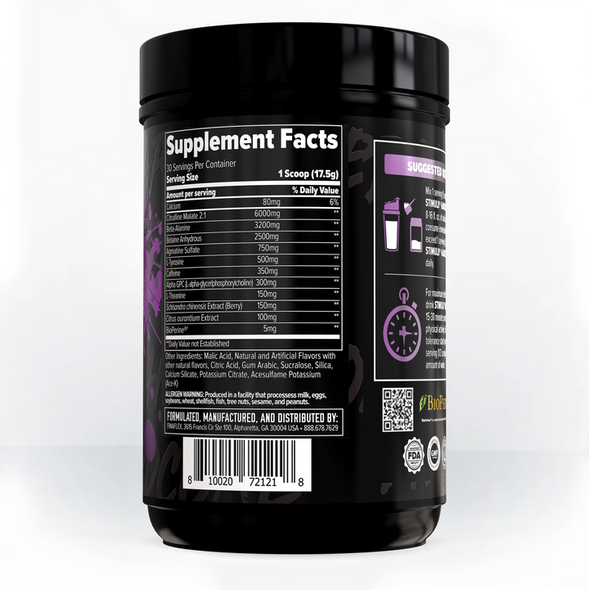 Finaflex Stimul8 Hardcore Ex 30 Porciones Grape Grenade