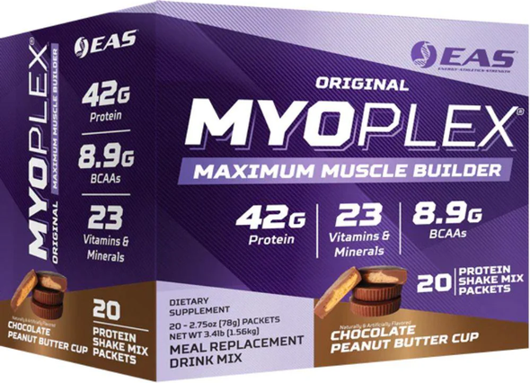 Eas Myoplex Original 20 Paquete Chocolate