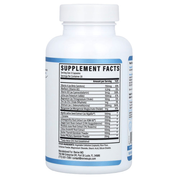 Rev Thyroid Support 90 Cápsulas