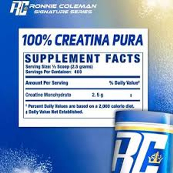 Ronnie Creatina Xs sin Sabor 1 Kilo 27