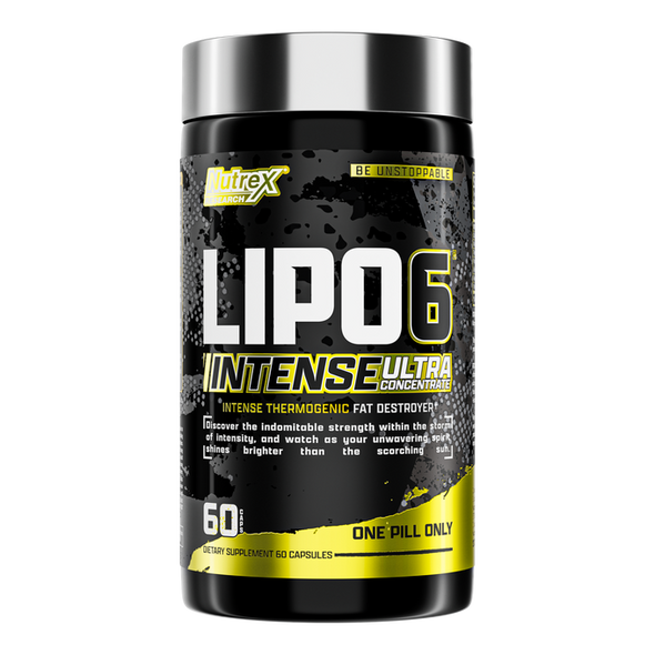 Nutrex Research Research Lipo 6 Black Uc Intense Quemador de Grasa 60 Cápsulas