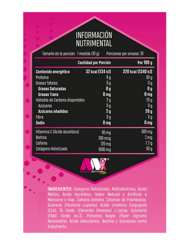 Advance Colageno Cuts Ella Naturals Astrion Paleta Pop 300 Gr