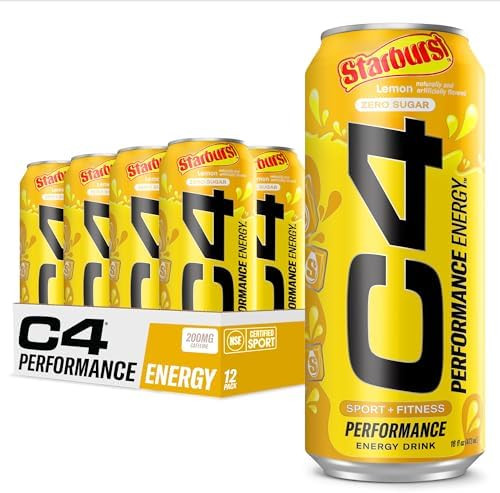 Cellucor C4 Energy Carbonatada 16Oz 12Pk Lemon Starburst