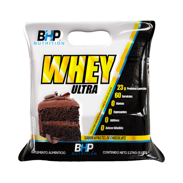 Bhp Whey Ultra Bag 5 lb Pastel de Chocolate