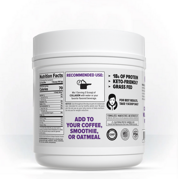 Finaflex Pure Collagen Grass 23 Porciones sin Sabor