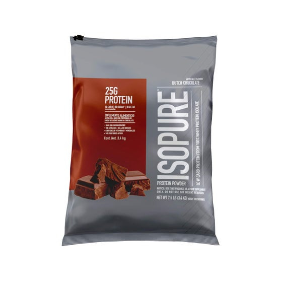 Nb Isopure Low Carb Bag 7. 5 Libras Dutch Chocolate