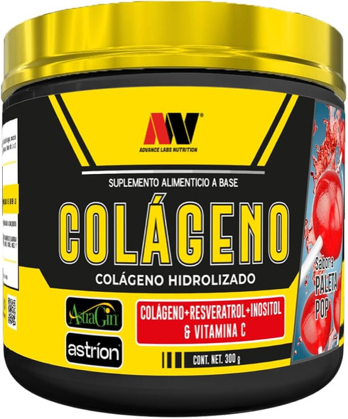 Advance Colageno Astragin Astrion Paleta Pop 300Grs