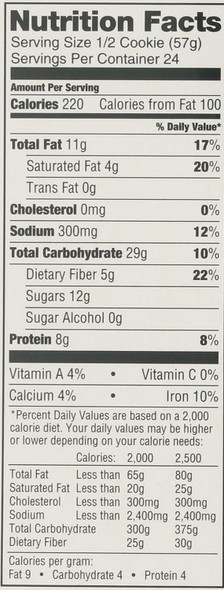 Lenny y Larry´Scomplete Cookie 12 Cookies Peanut Butter Chocolate