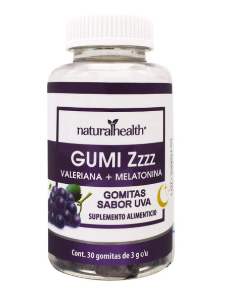 Natural Gumi Sleep 30 Gomitas Sabor Uva