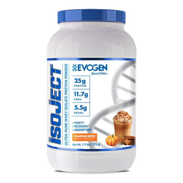 Evogen Isoject 1 71 Libras Pumpkin Spice