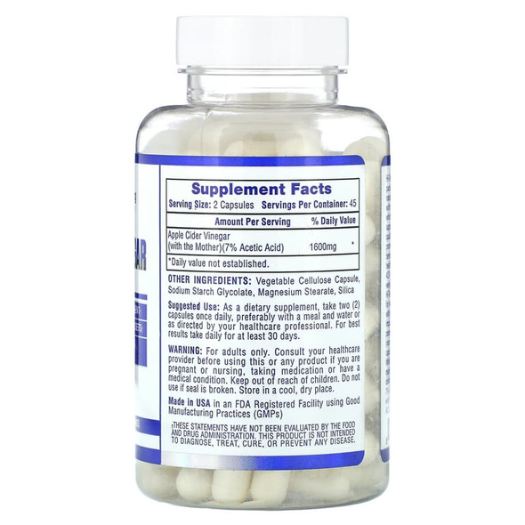 High Tech Pharma Apple Cider Venegar 90 Unidades