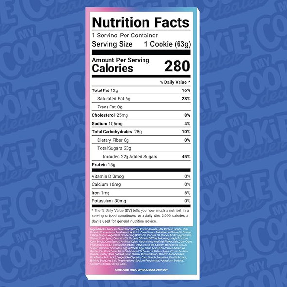 Raw My Cookie Dealer 113 g 12 Paquete Birthday Cake