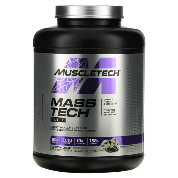 Muscle Tech Mass Tech Elite 6 Libras Cookies