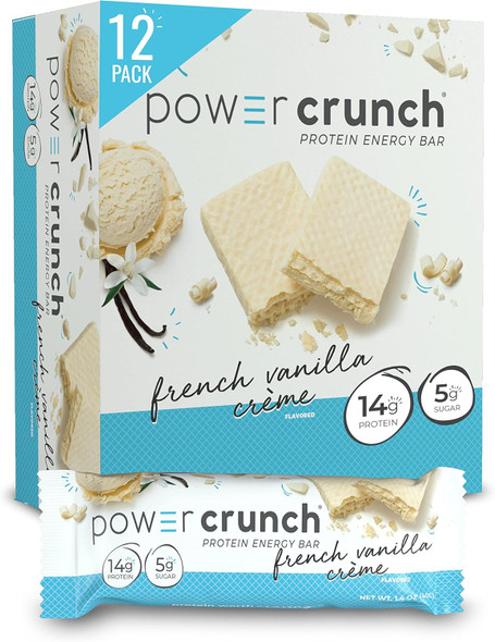 Power Crunch 12 Bar French Vainilla Creme