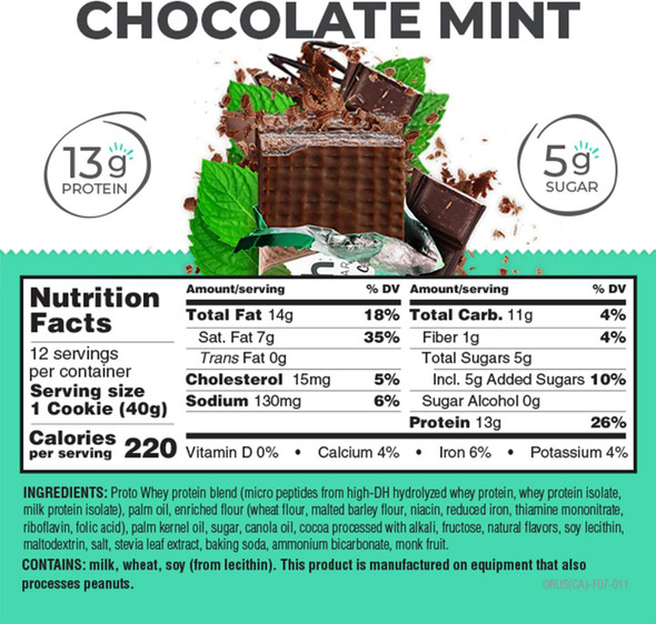 Power Crunch 12 Bar Chocolate Mint