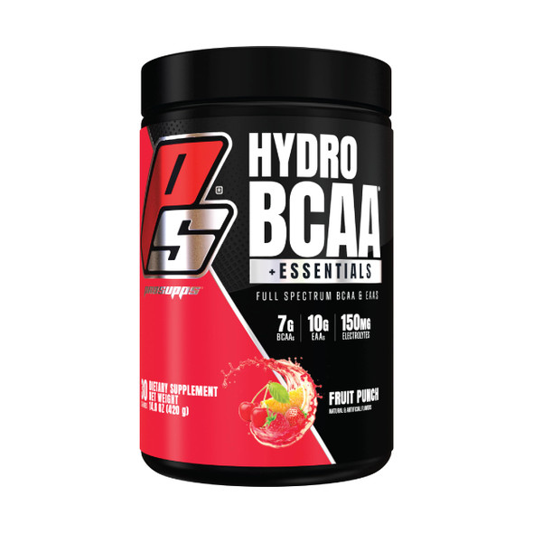 Prosupps Hydro BCAA Plus Essentials 30 Porciones Fruit Punch