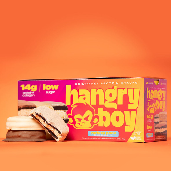 Hangry Boy 65 Grs 12 Paquete Variety Paquete