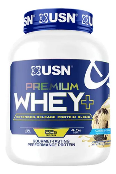 Usn 100 Premium Whey Plus 5 Libras Cookies Cream