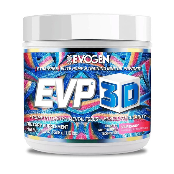 Evogen Evp 3D 40 Porciones Citrus Candy