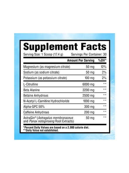 Core Nutritionals Essential Pre-Entreno 30 Porciones Lemon Lime