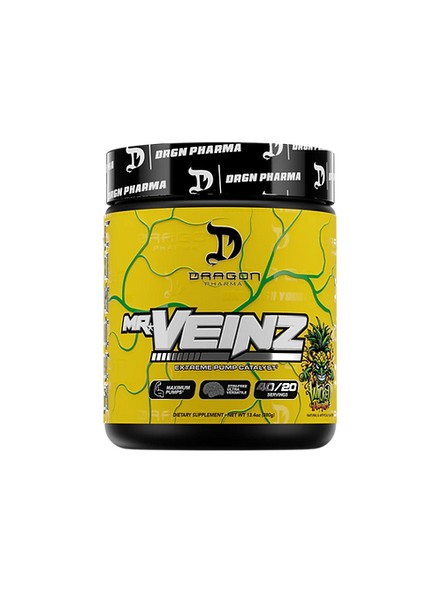 Dragon Pharma Mr Veinz Estimulante sin 40 Porciones Wicked Pineapple