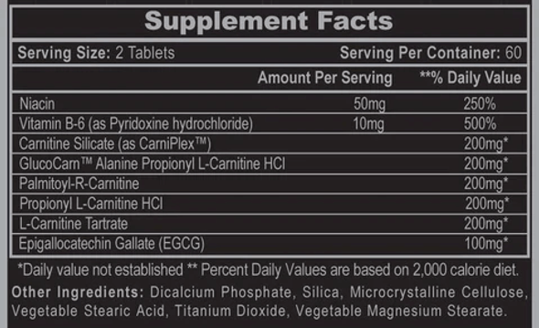 High Tech Pharma Carnislim 120 Unidades