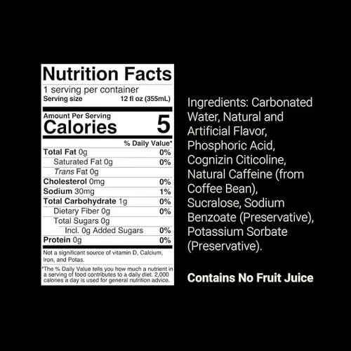 Raw Bum Energy Drink 12 Onzas 12 Energy Cola