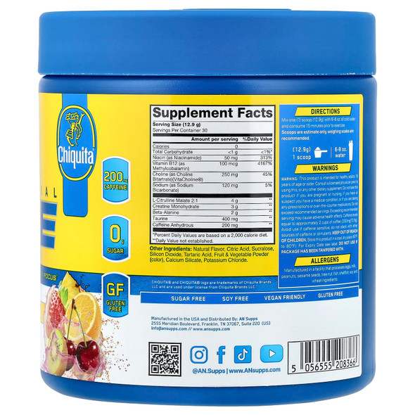 An Applied Nutrition Abe Essentials 30 Porciones Chiquita Fruit Blend